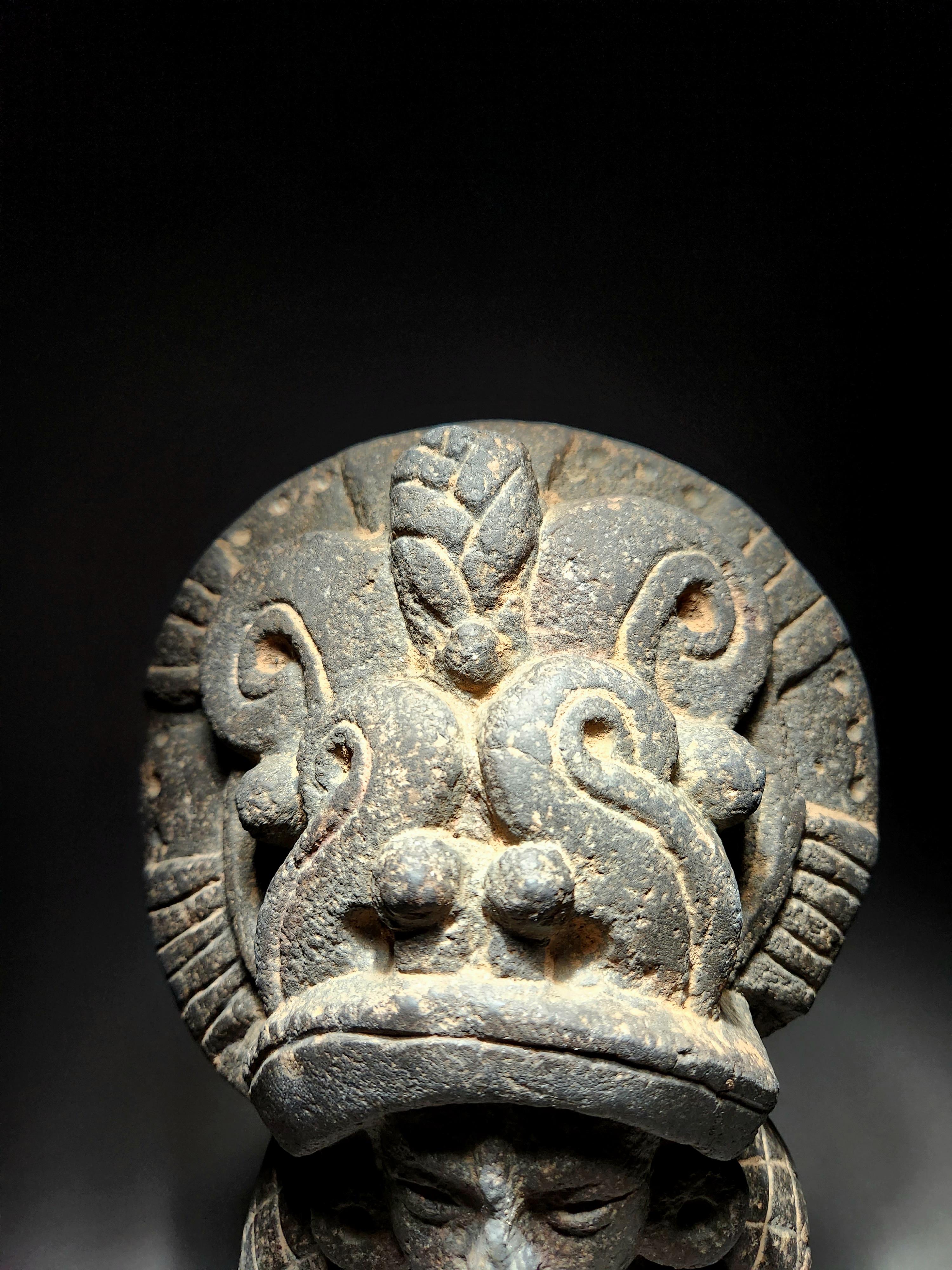 Mexican Classic Maya Stone Goddess Figure - Jan., 1971 Provenance For Sale