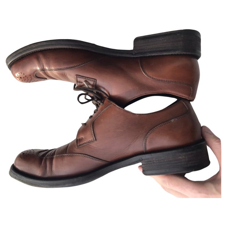 Louis Vuitton Brown Formal Shoes 31lv21s For Sale at 1stDibs