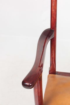 Fauteuil classique du milieu du siècle conçu par Ole Wanscher, design danois, années 1950