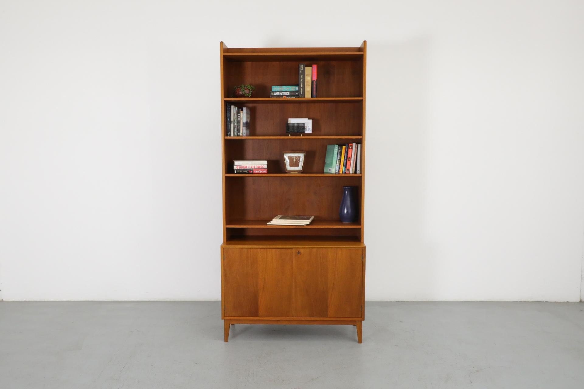 Classic Mid-Century Danish Teak Standing Bookcases 14