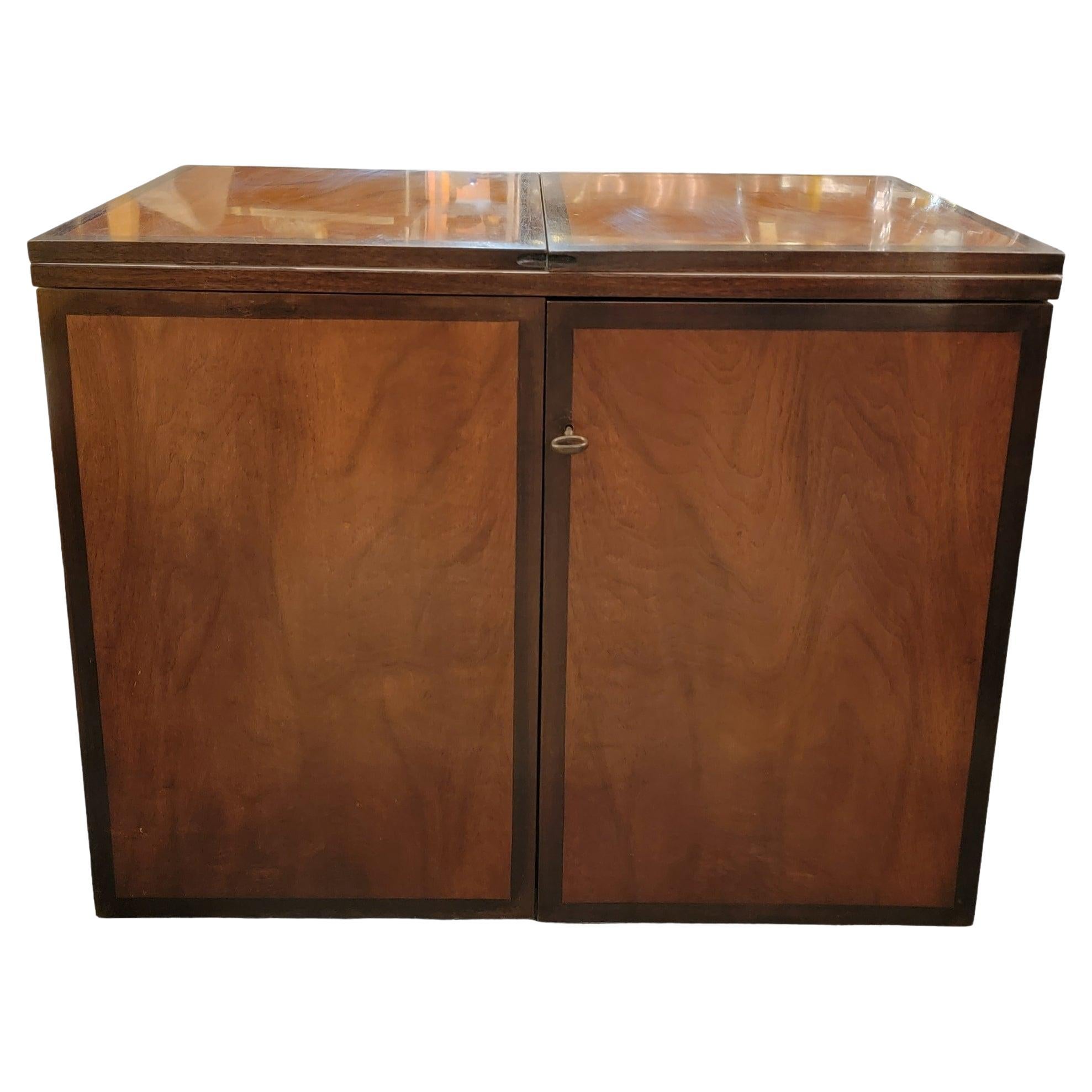 Classic Midcentury Fold Out Bar