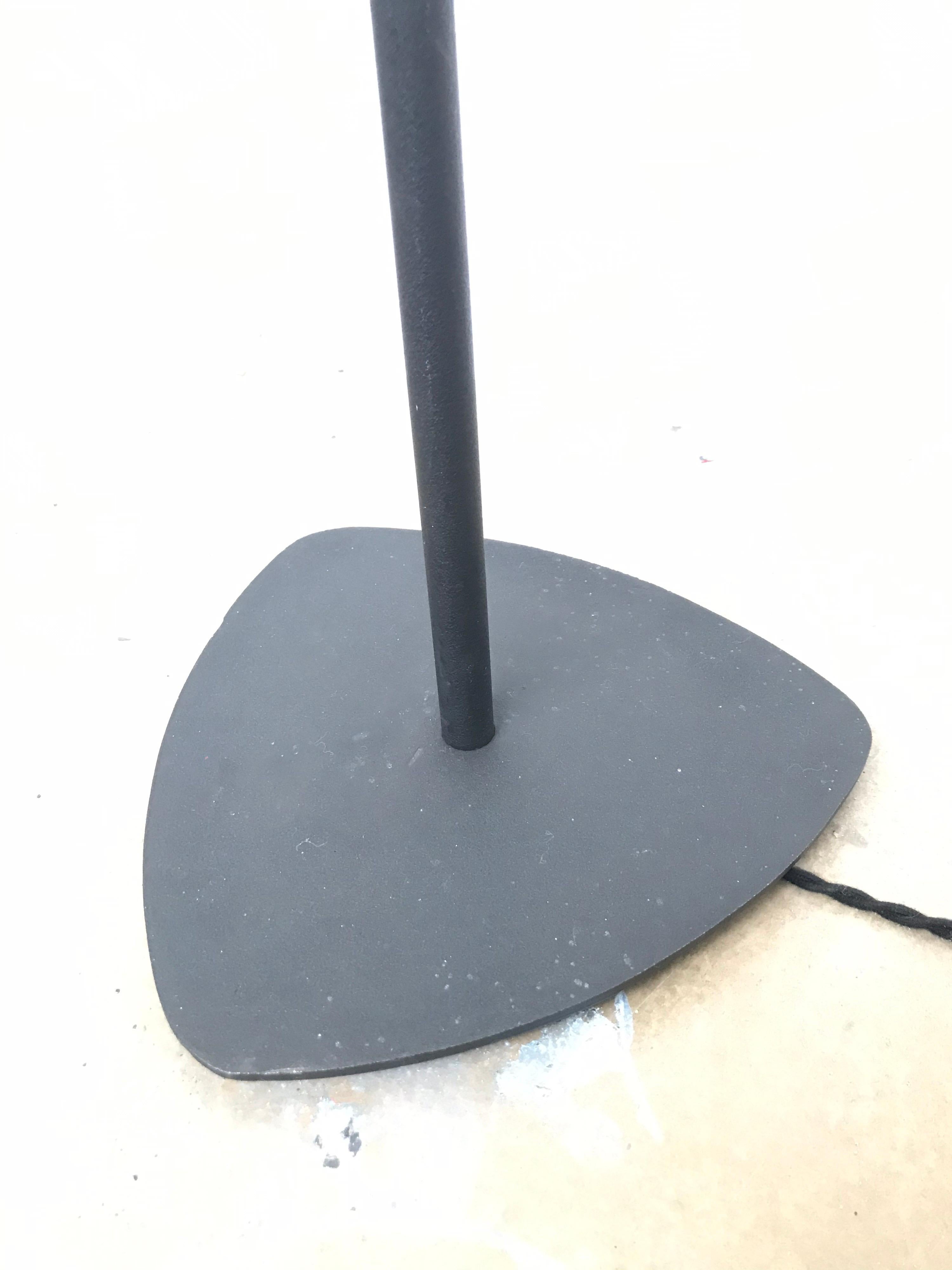 Danish Classic Midcentury Goose Neck Floor Lamp For Sale