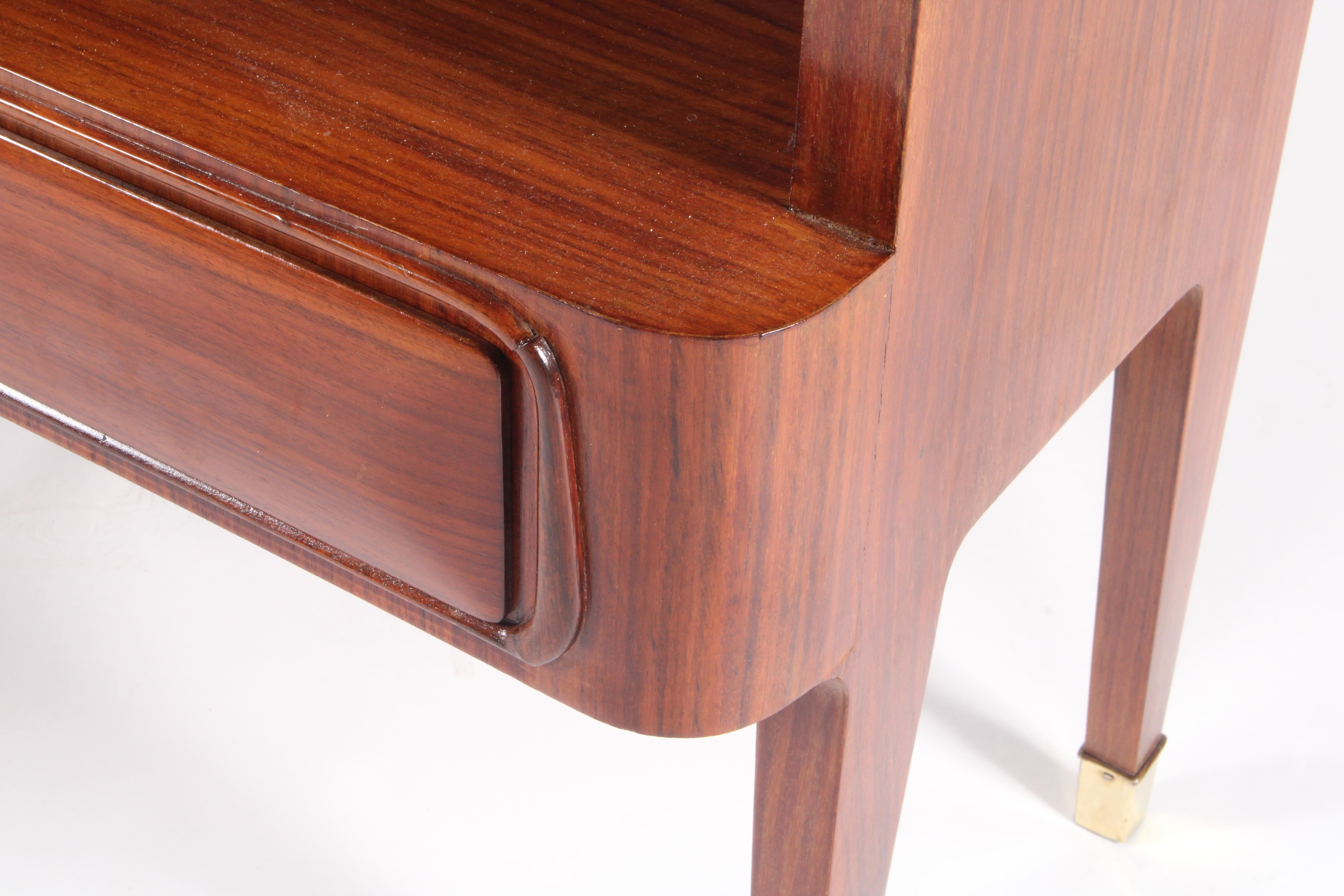 Classic Mid Century Italian Bed Side Tables * FREE WORLDWIDE DELIVERY For Sale 7