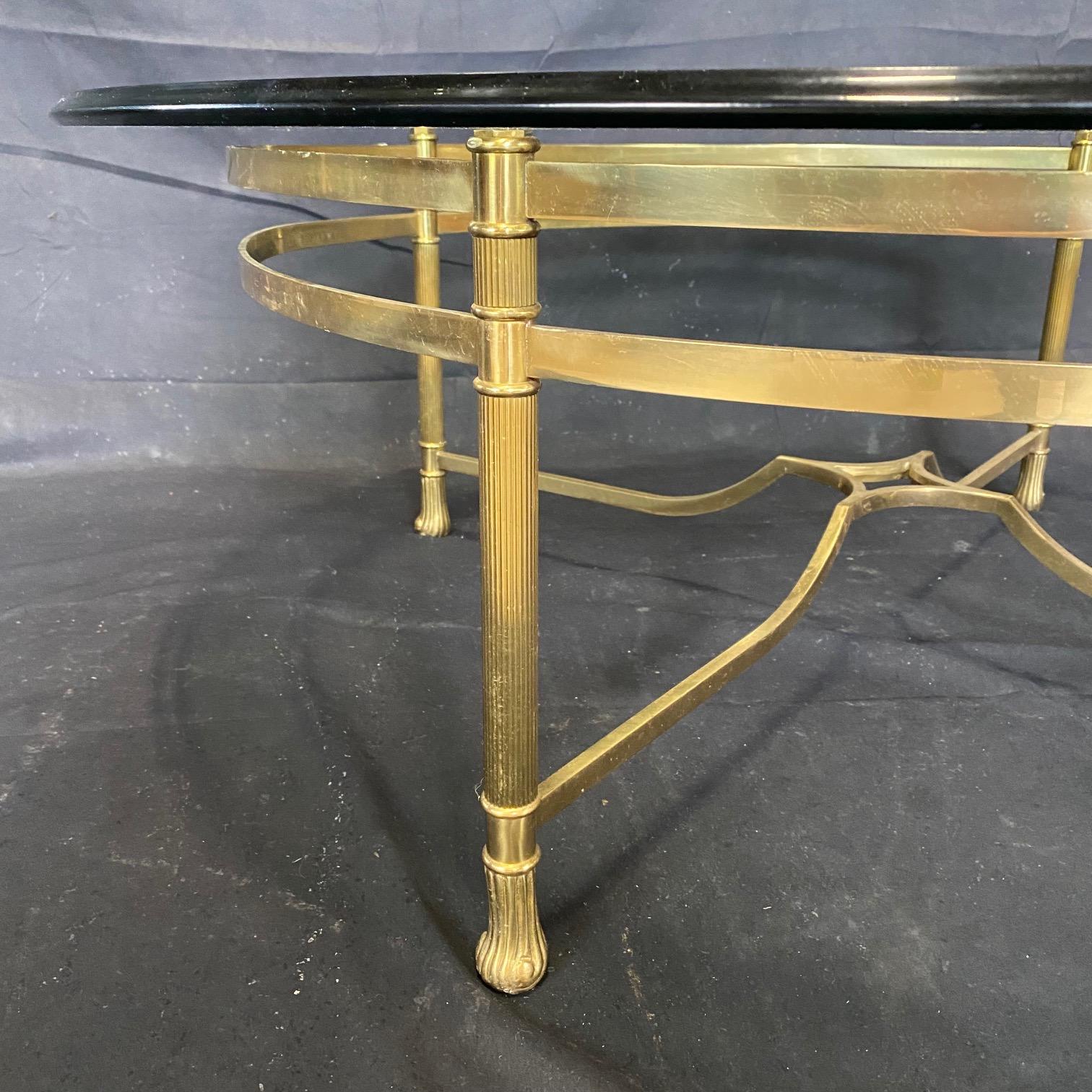 labarge brass coffee table
