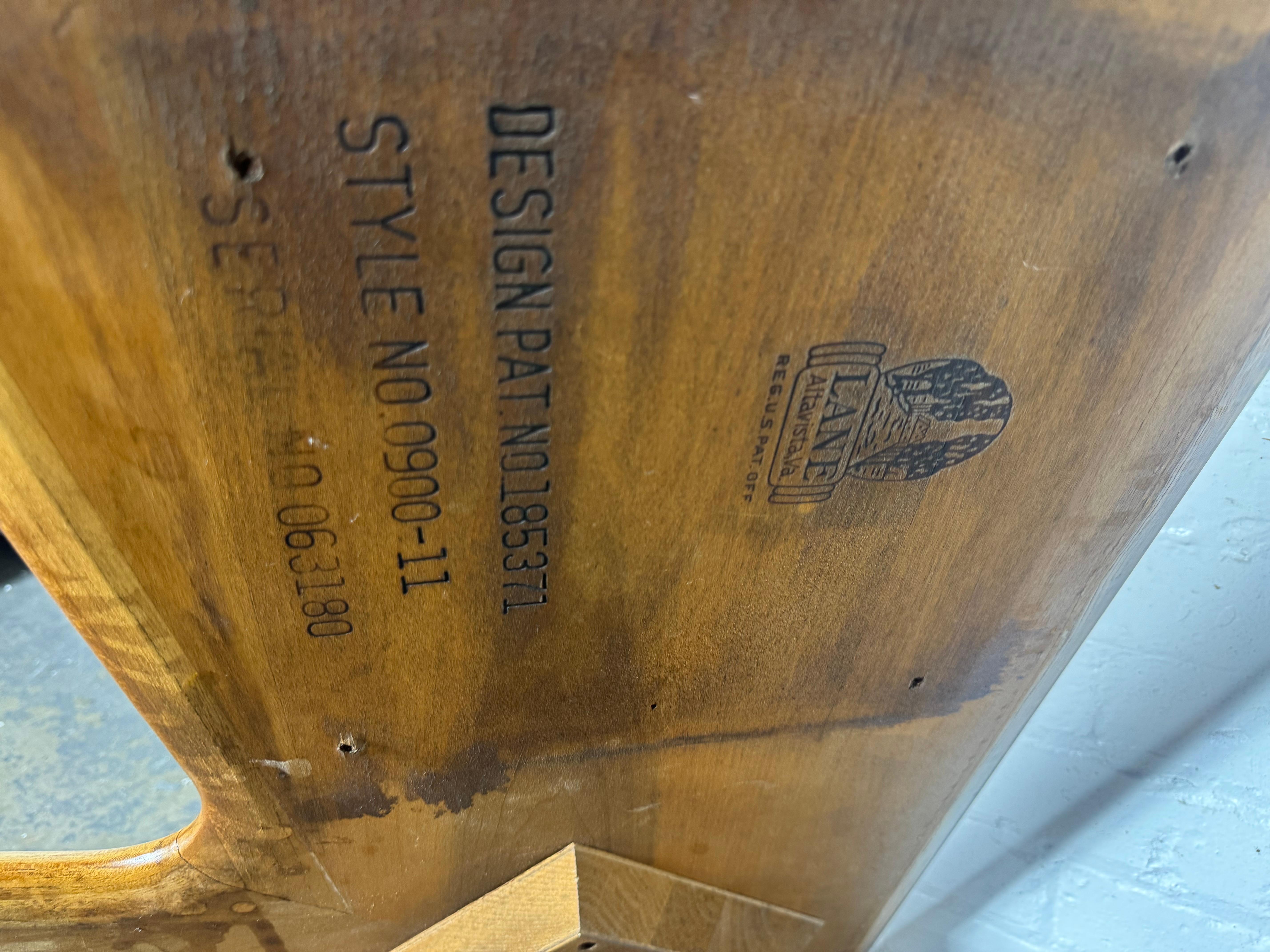 Table basse classique de style moderne du milieu du siècle Lane Acclaim en vente 5