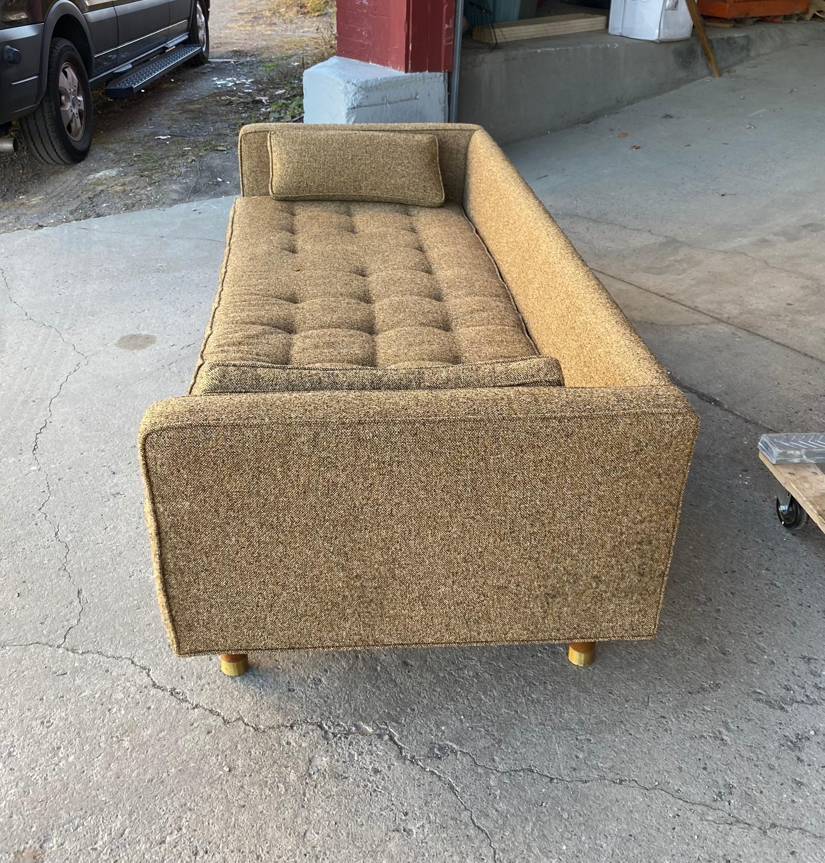 American Classic Mid-Century Modern Even Arm Sofa Attributed to Harvey Probber
