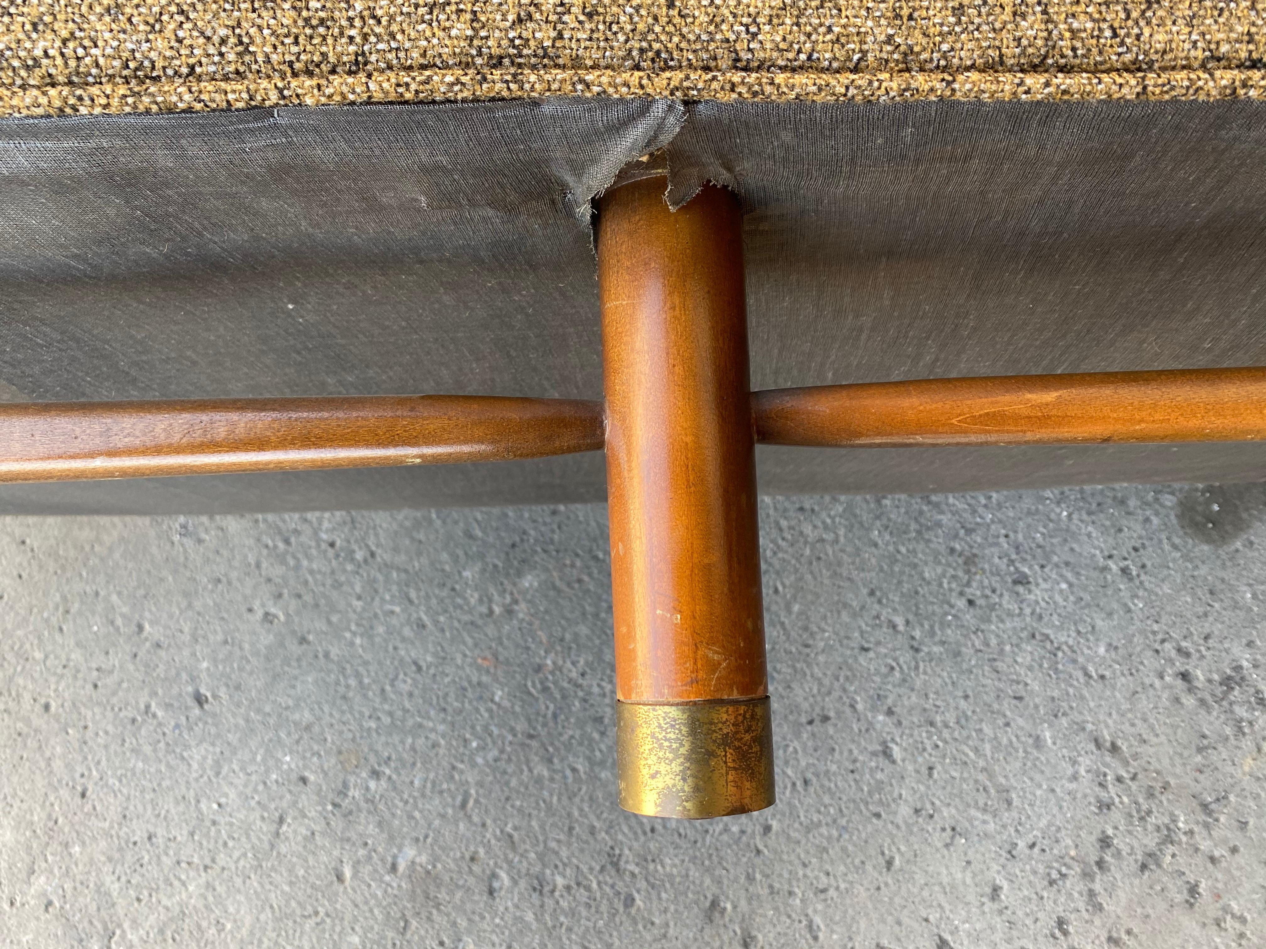 Classic Mid-Century Modern Even Arm Sofa Attributed to Harvey Probber 3