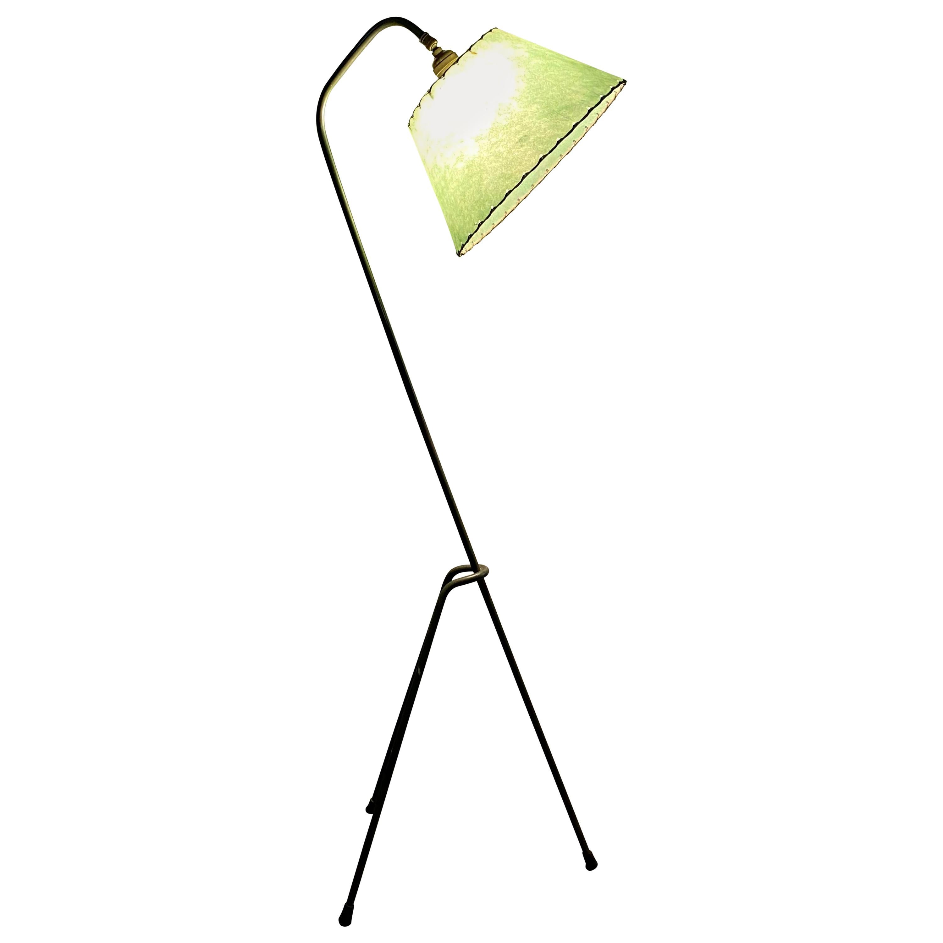 Classic Mid-Century Modern Floor Lamp "Grasshopper" Manner of Greta Grossman 