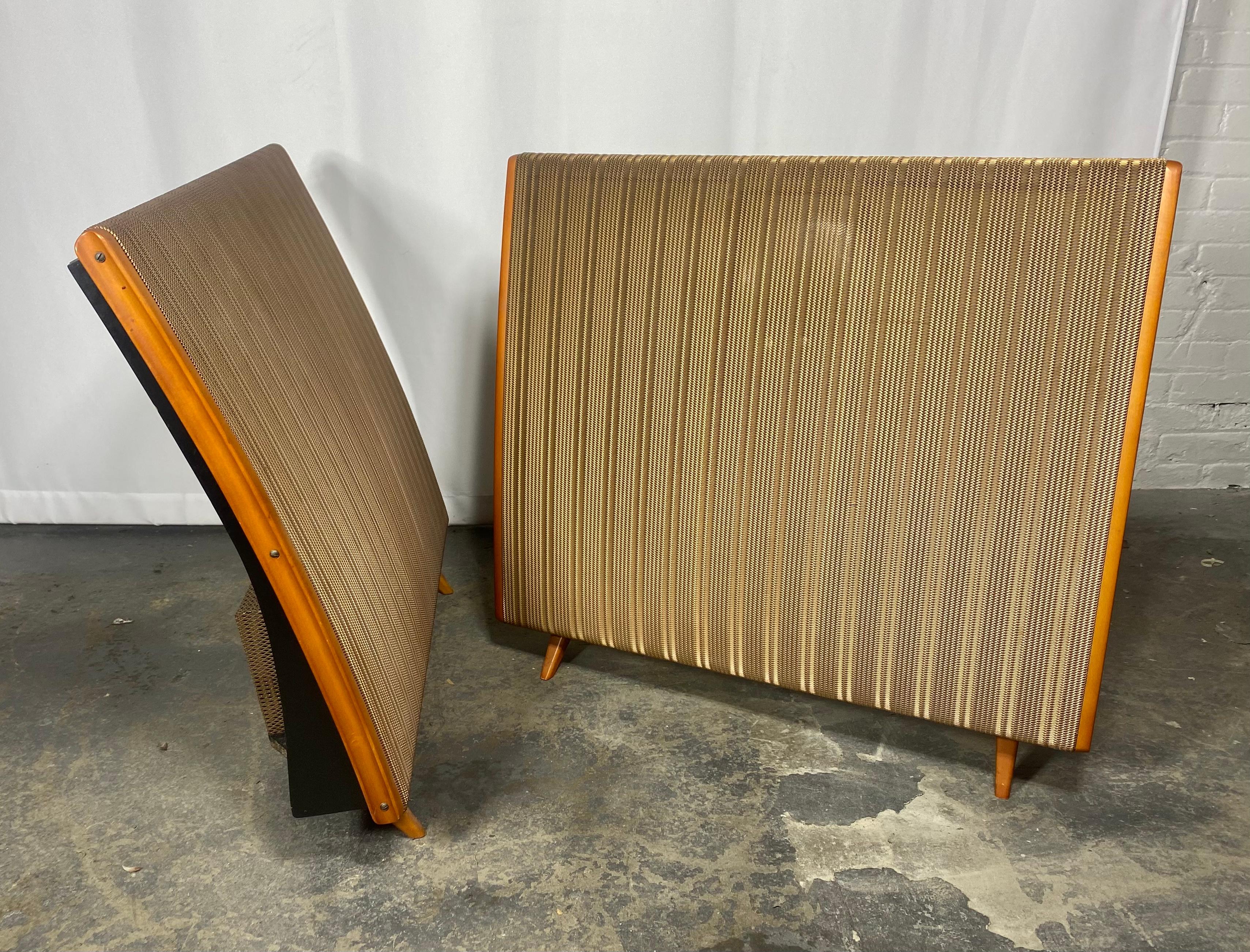 Classic Mid Century Modern Quad Esl 57 Speakers, Amazing Architectural Design For Sale 2