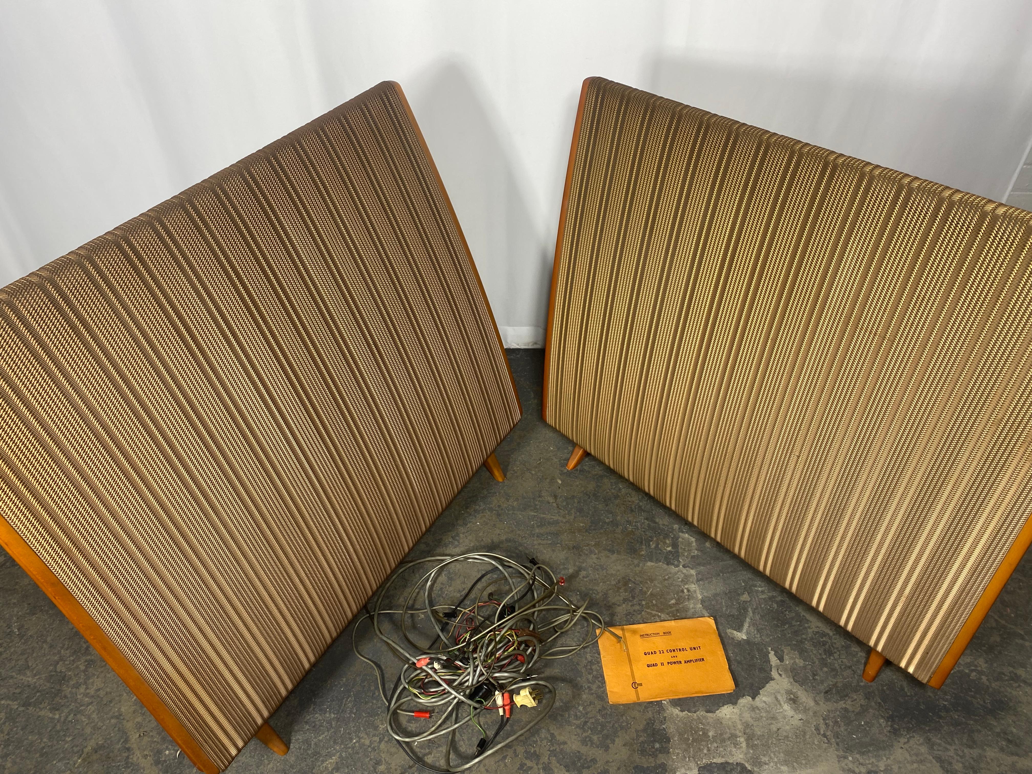quad electrostatic speakers for sale