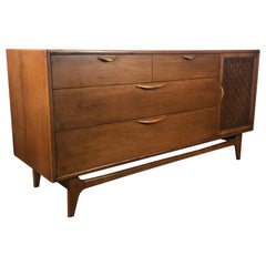 Classic Mid-Century Modern Walnut Server by Warren Church for Lane