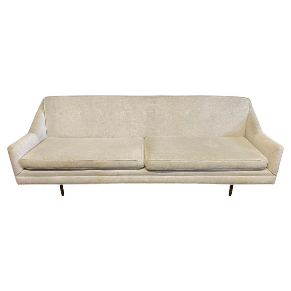 Stunning Harvey Probber Style Curved Sofa, circa 1960 For Sale at ...