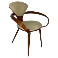 Classic Mid Century Pretzel Arm Chair by Norman Cherner for Plycraft