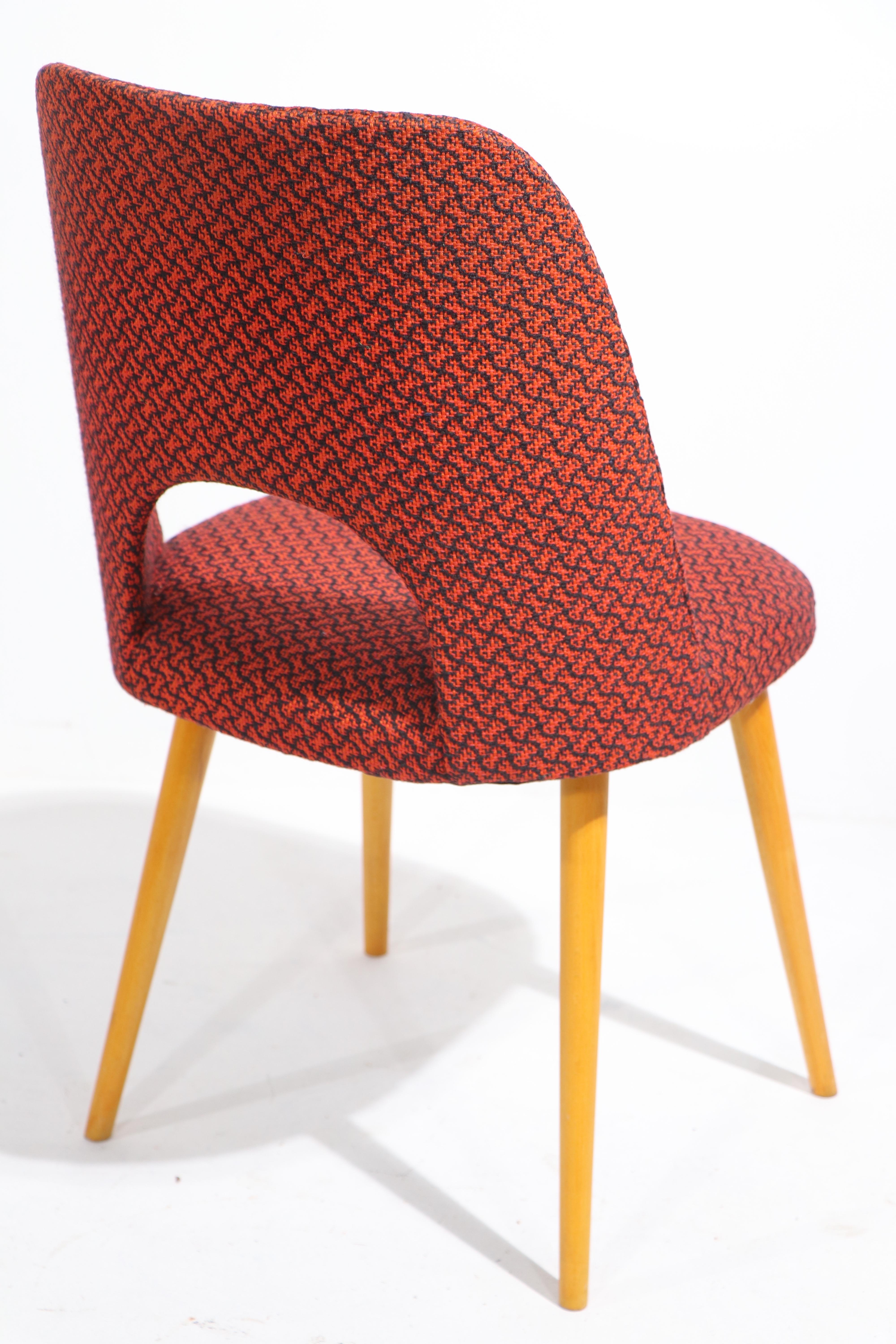 Mid-Century Modern Classic Mid Century Side Chair by French Maker Jomaine Baumann For Sale