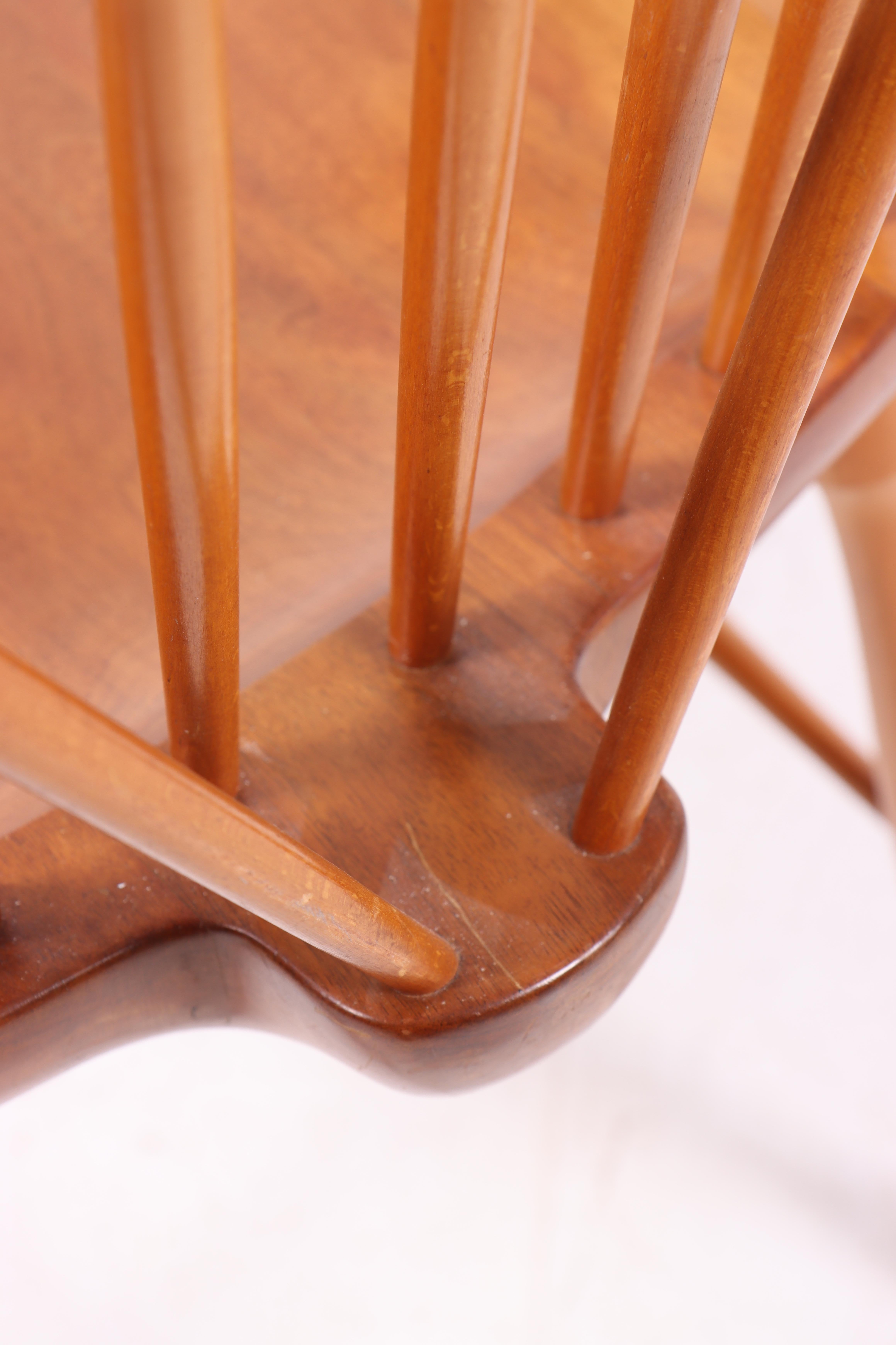 Klassischer Sessel aus der Mitte des Jahrhunderts, entworfen von Ole Wanscher, dänisches Design, 1950er Jahre (Dänisch) im Angebot