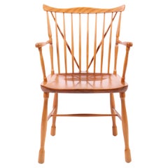 Klassischer Sessel aus der Mitte des Jahrhunderts, entworfen von Ole Wanscher, dänisches Design, 1950er Jahre