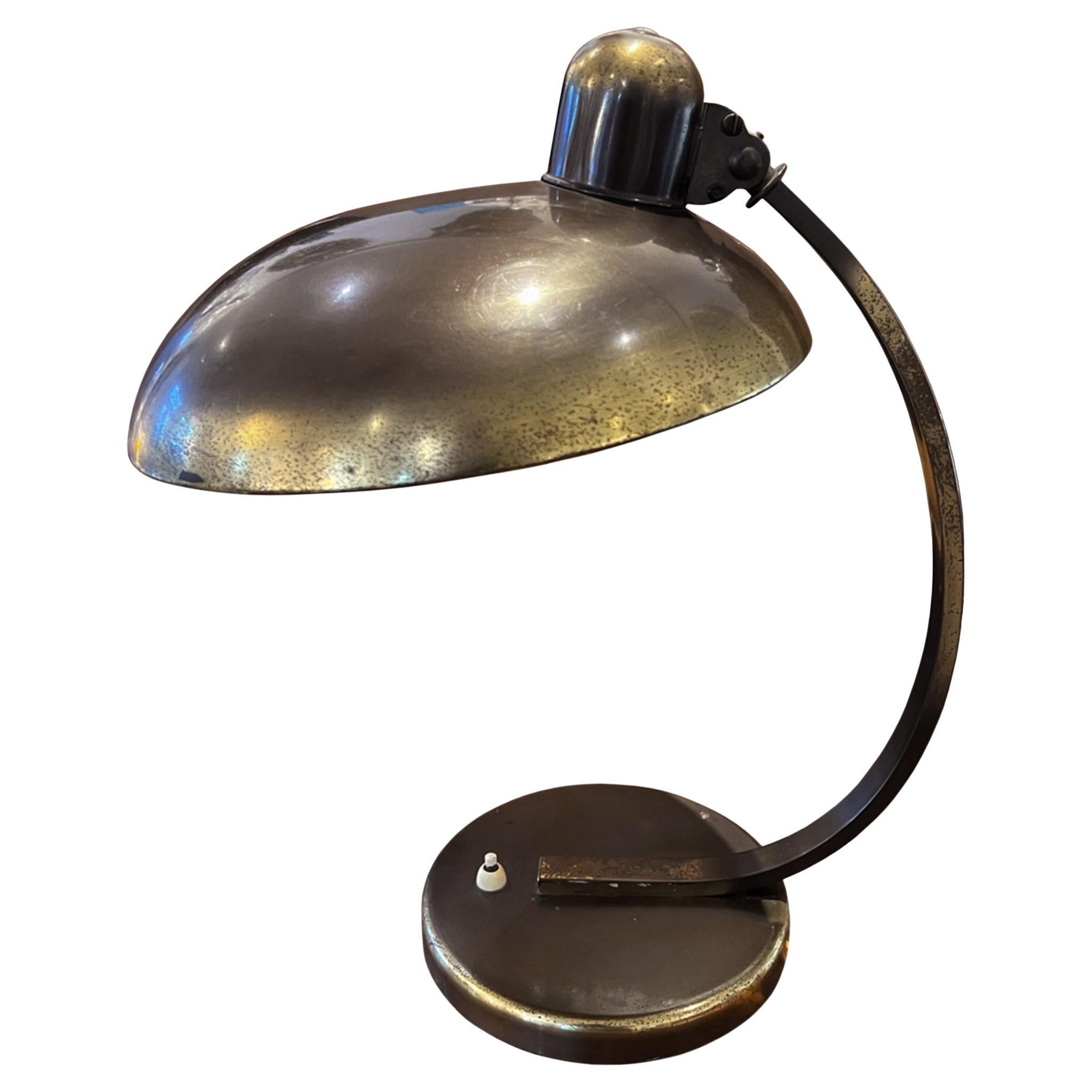 Classic Midcentury Schreibtischlampe Made by Dell für Kaiser im Angebot