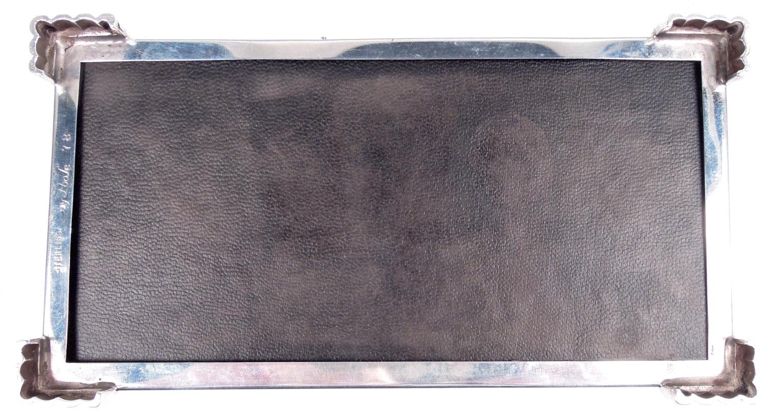 Scatola classica in argento di Poole in stile Midcentury Modern in vendita 3