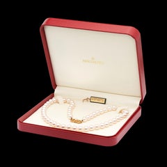 Classic Mikimoto Cultured Pearl Necklace