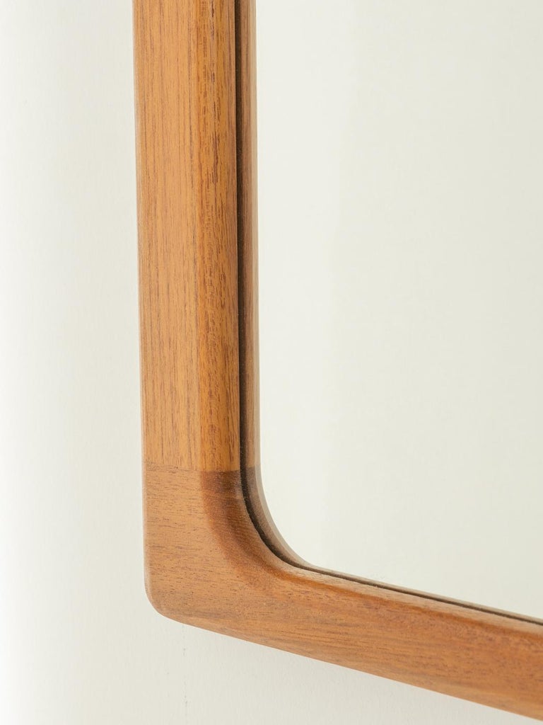 Classic Mirror in Teak Scandinavian Design 1960s For Sale at 1stDibs