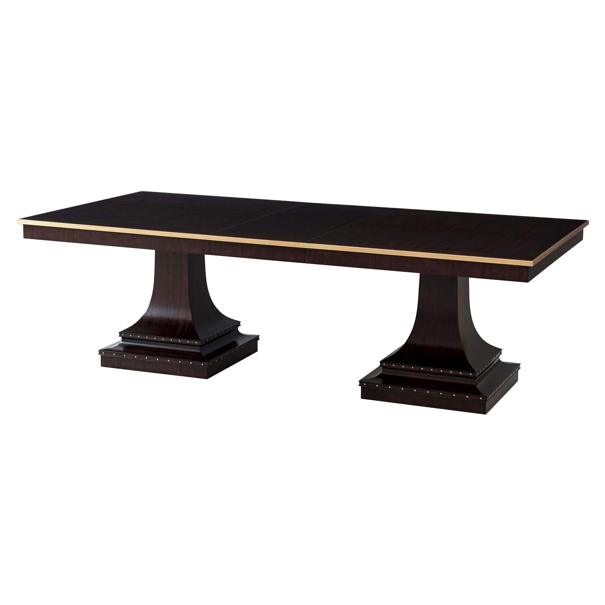 Classic Modern Extending Dining Table For Sale