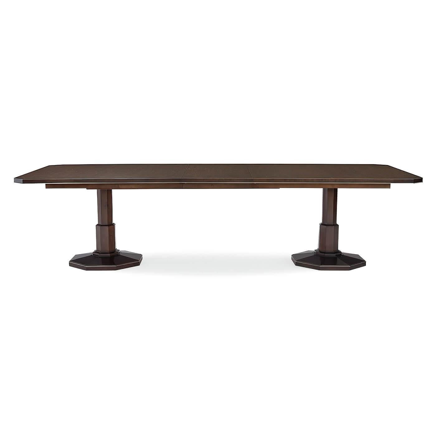 Asian Classic Modern Extension Dining Table