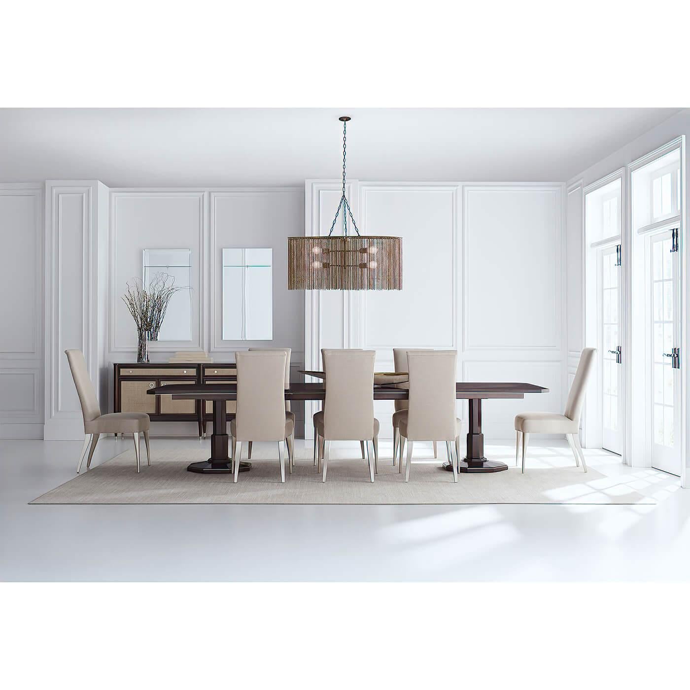 Contemporary Classic Modern Extension Dining Table