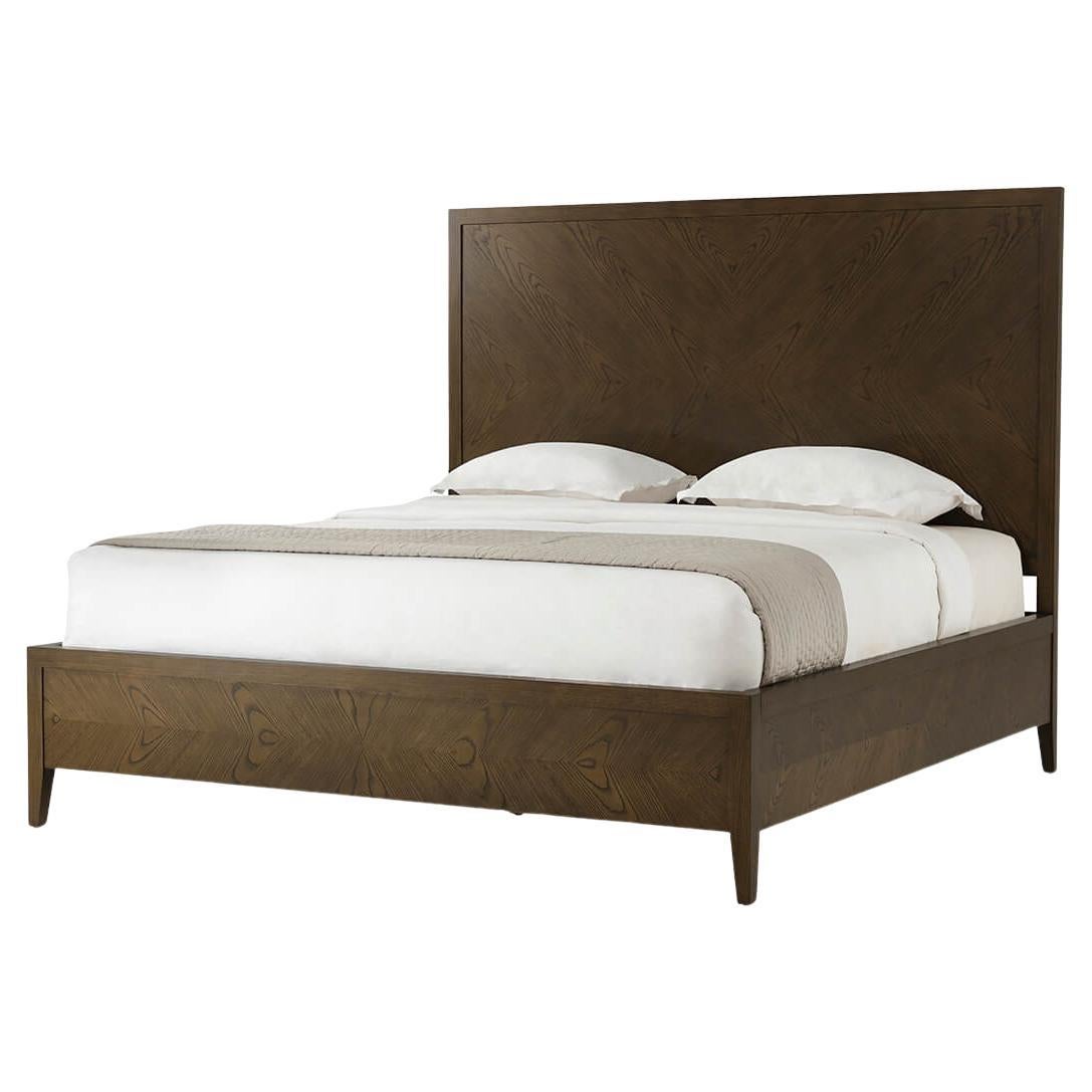 Classic Modern Frame Bed - US King For Sale