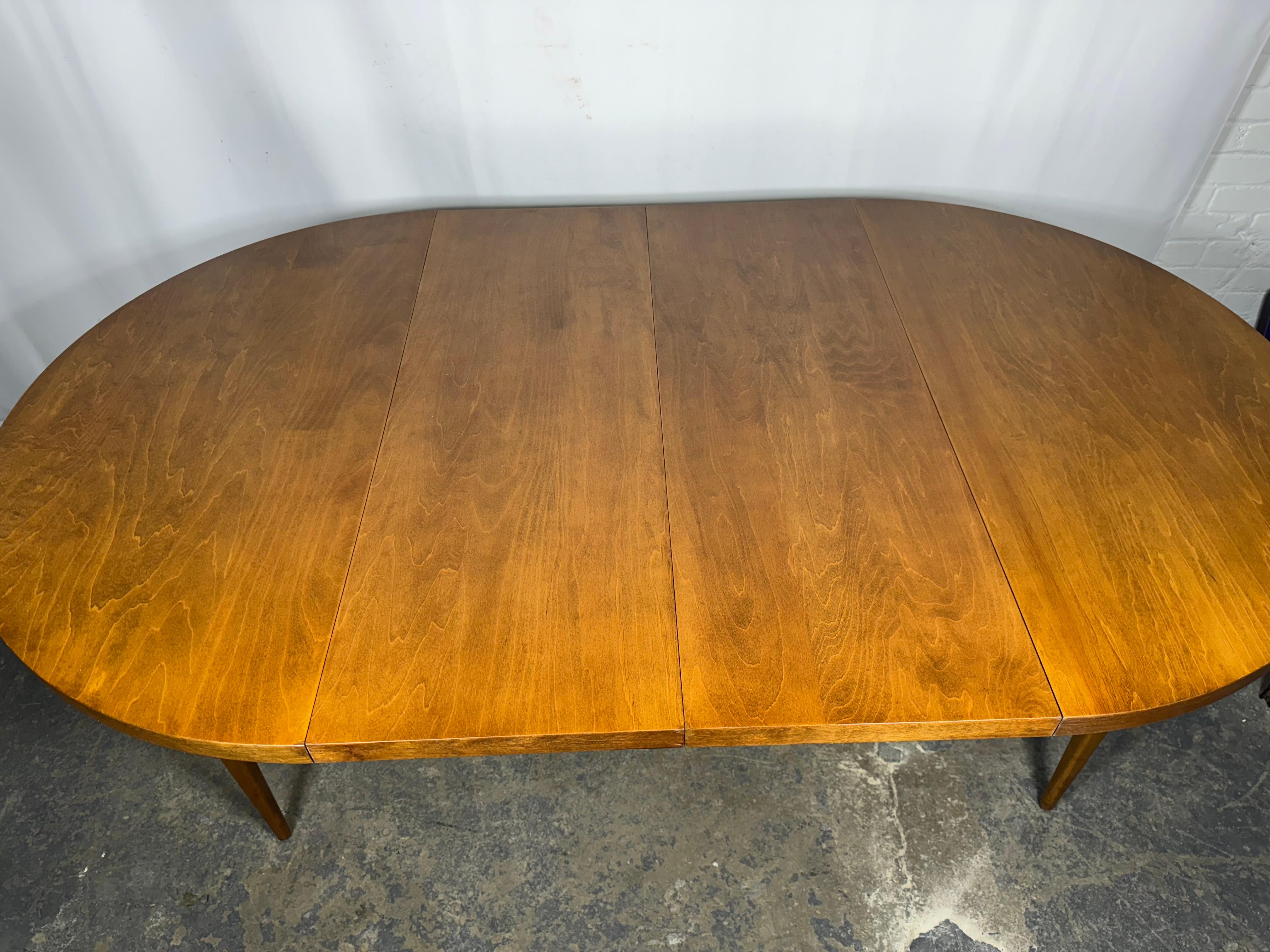 Mid-Century Modern Table de salle à manger à rallonge The Moderns /  42