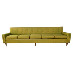 Classic Modernist 110 inch "Long" Sofa attributed to Paul McCobb