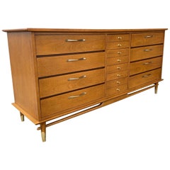 Classic Modernist 12-Drawer Dresser by Lane