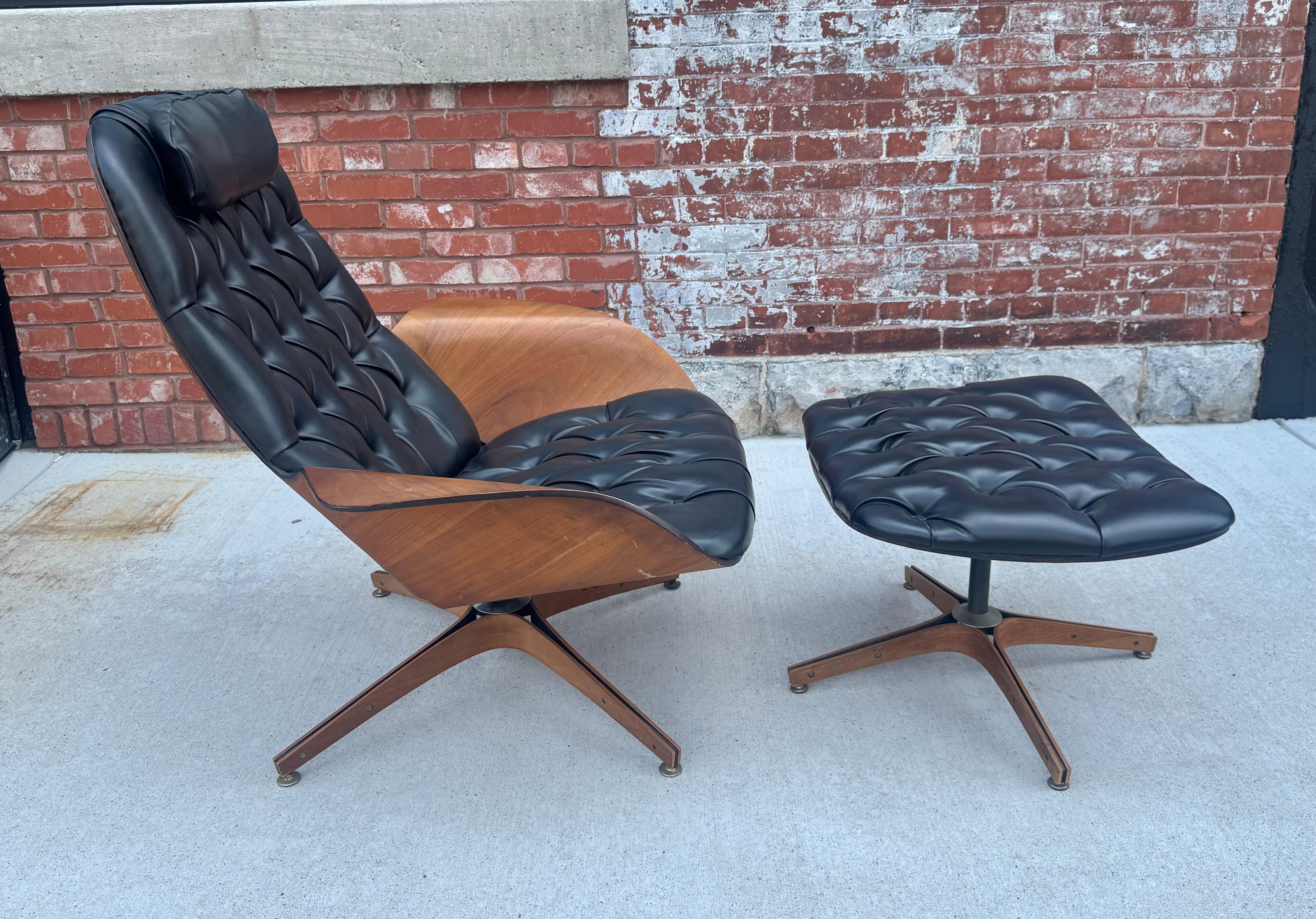 Klassisch modernistische 1960er Plycraft George Mulhauser 