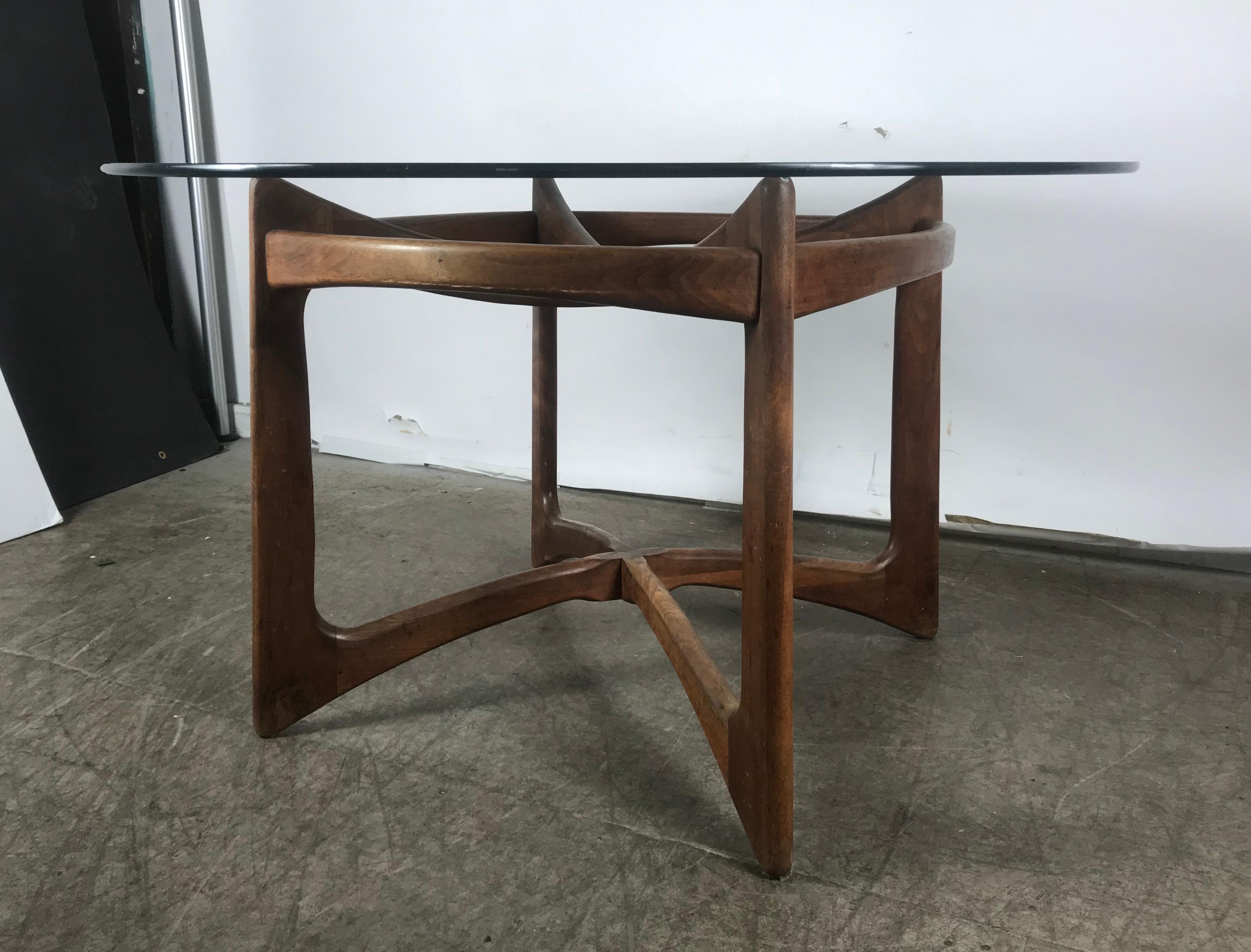 Mid-20th Century Classic Modernist Adrian Pearsall for Craft Associates Walnut Dining Table