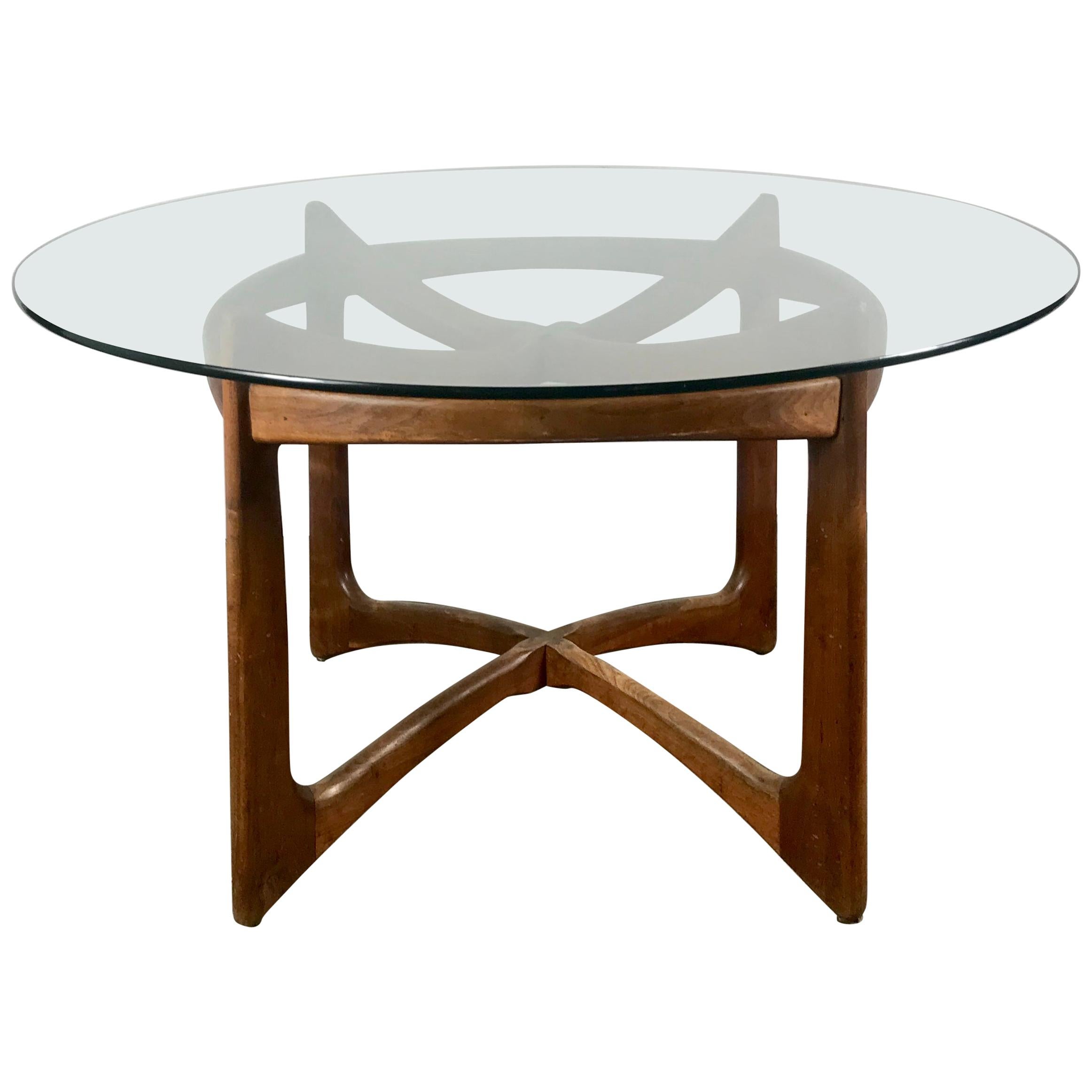 Classic Modernist Adrian Pearsall for Craft Associates Walnut Dining Table