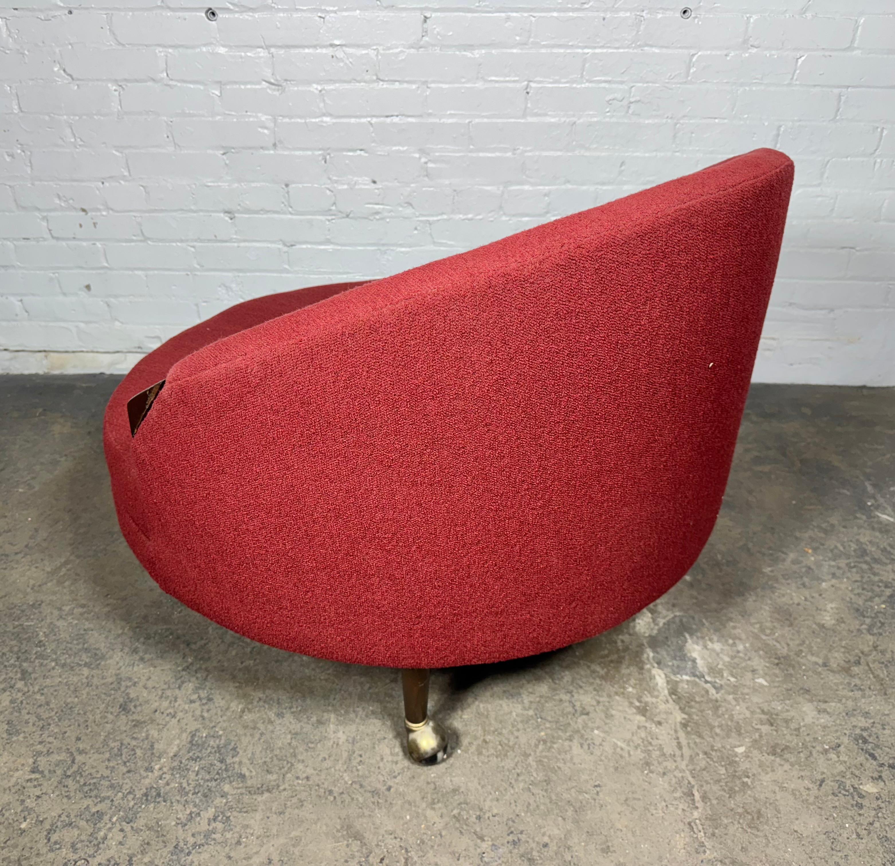 Tessuto Sedia classica modernista Adrian Pearsall 'Havana' 