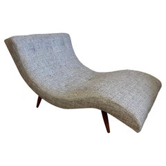Classic Modernist Adrian Pearsall Wave Chaise Lounge