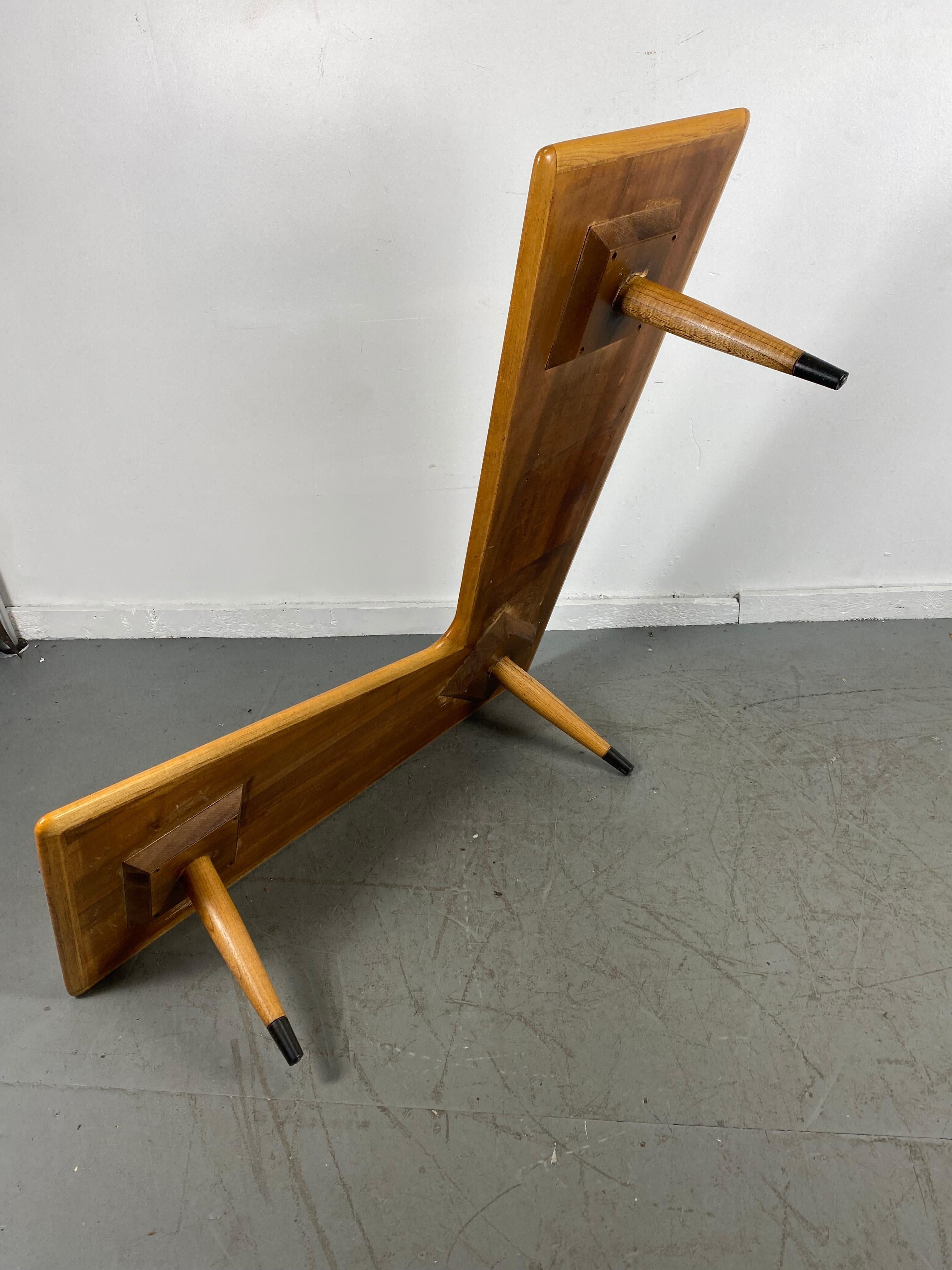 Classic Modernist Boomerang Cocktail / Coffee Table by Lane Dovetail Joinery 4