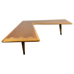 Classic Modernist Boomerang Cocktail / Coffee Table by Lane Dovetail Joinery