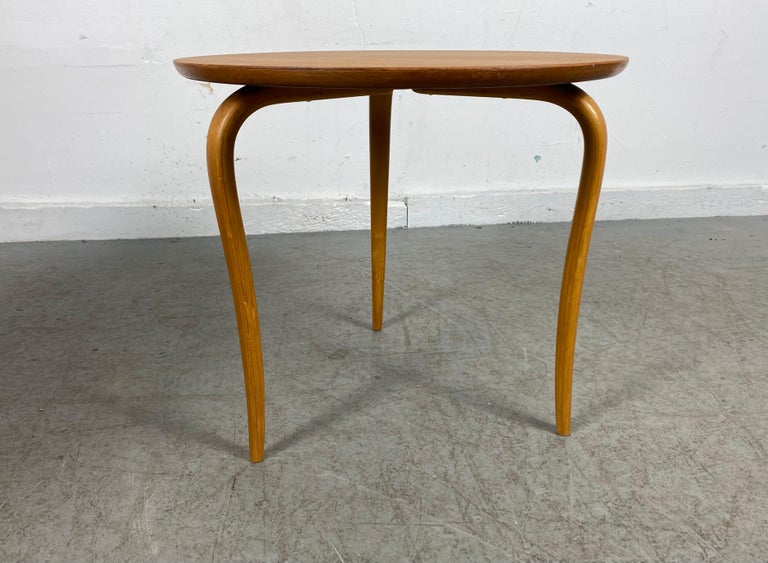 Classic Modernist Bruno Mathsson Annika Table, for Karl Mathsson / Sweden In Good Condition For Sale In Buffalo, NY