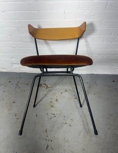 Classic Modernist Chair . wood & iron by designed by Clifford Pascoe