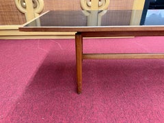 Classic Modernist Cocktail / Coffee Table / Bench by Jens Risom - floating top