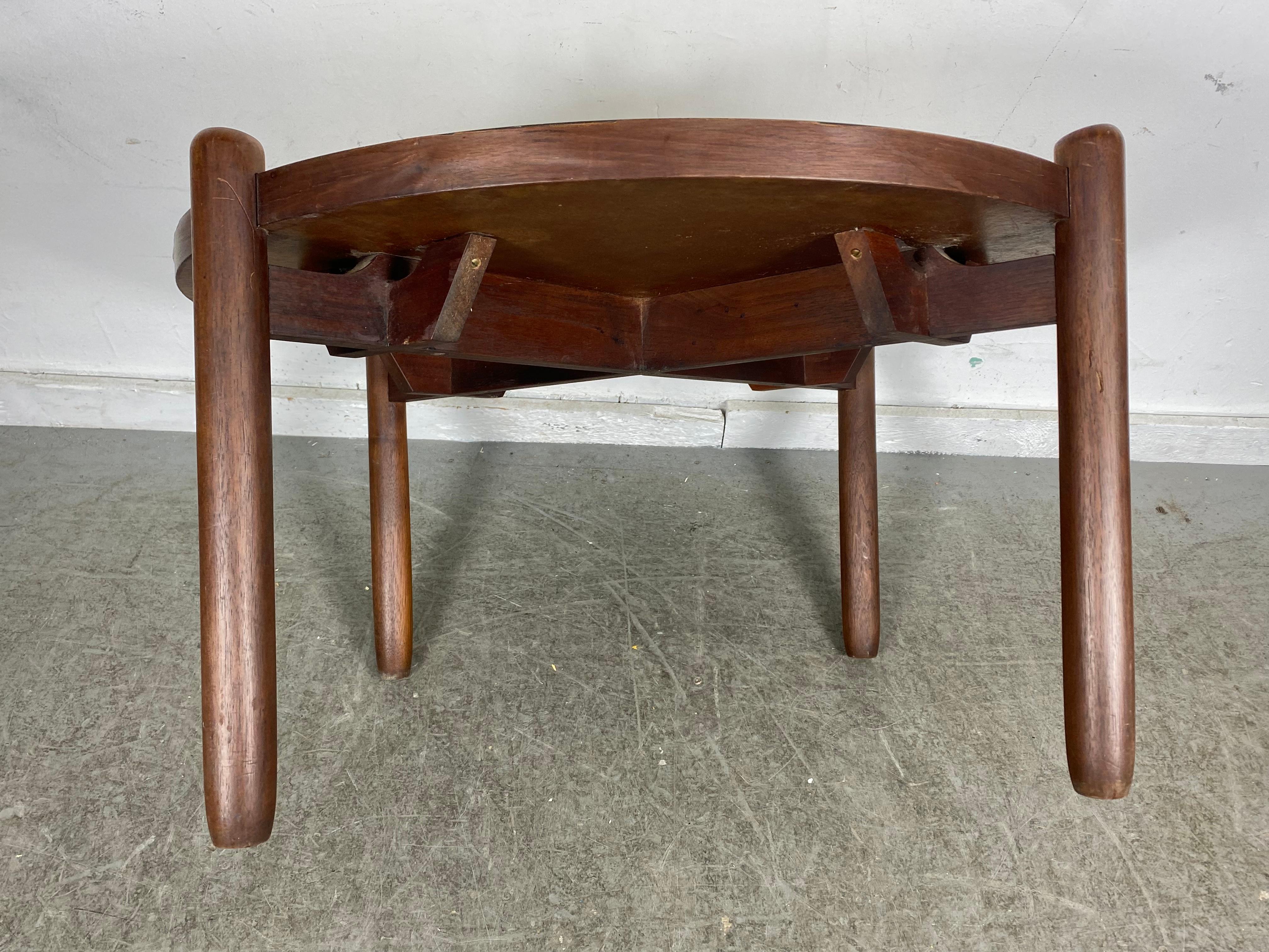 Mid-20th Century Classic Modernist Coffee / Cocktail Table Attributed to Jens Risom For Sale