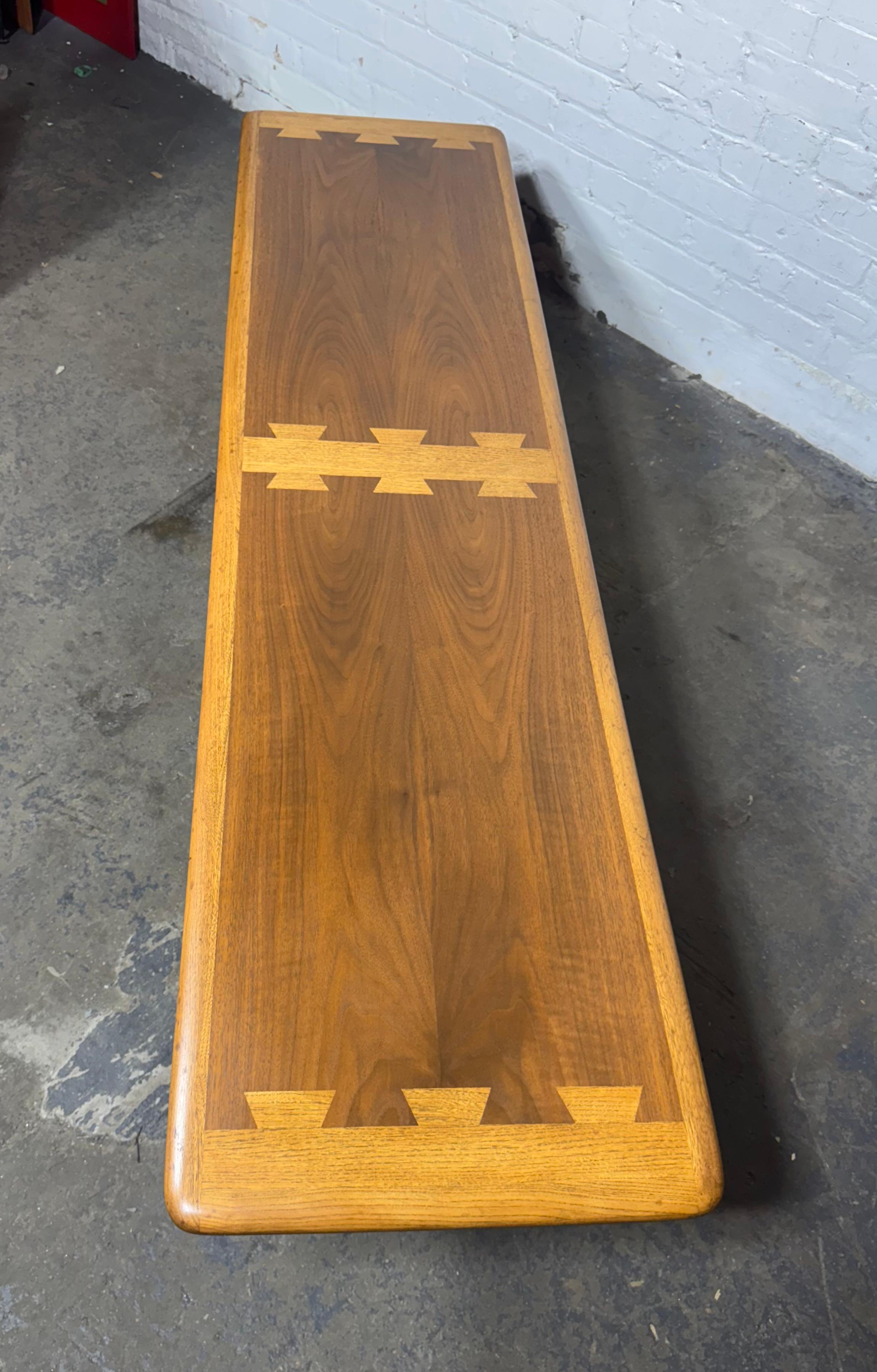 Joinery Classic Modernist Extra Long Lane Acclaim Coffee / Cocktail Table For Sale
