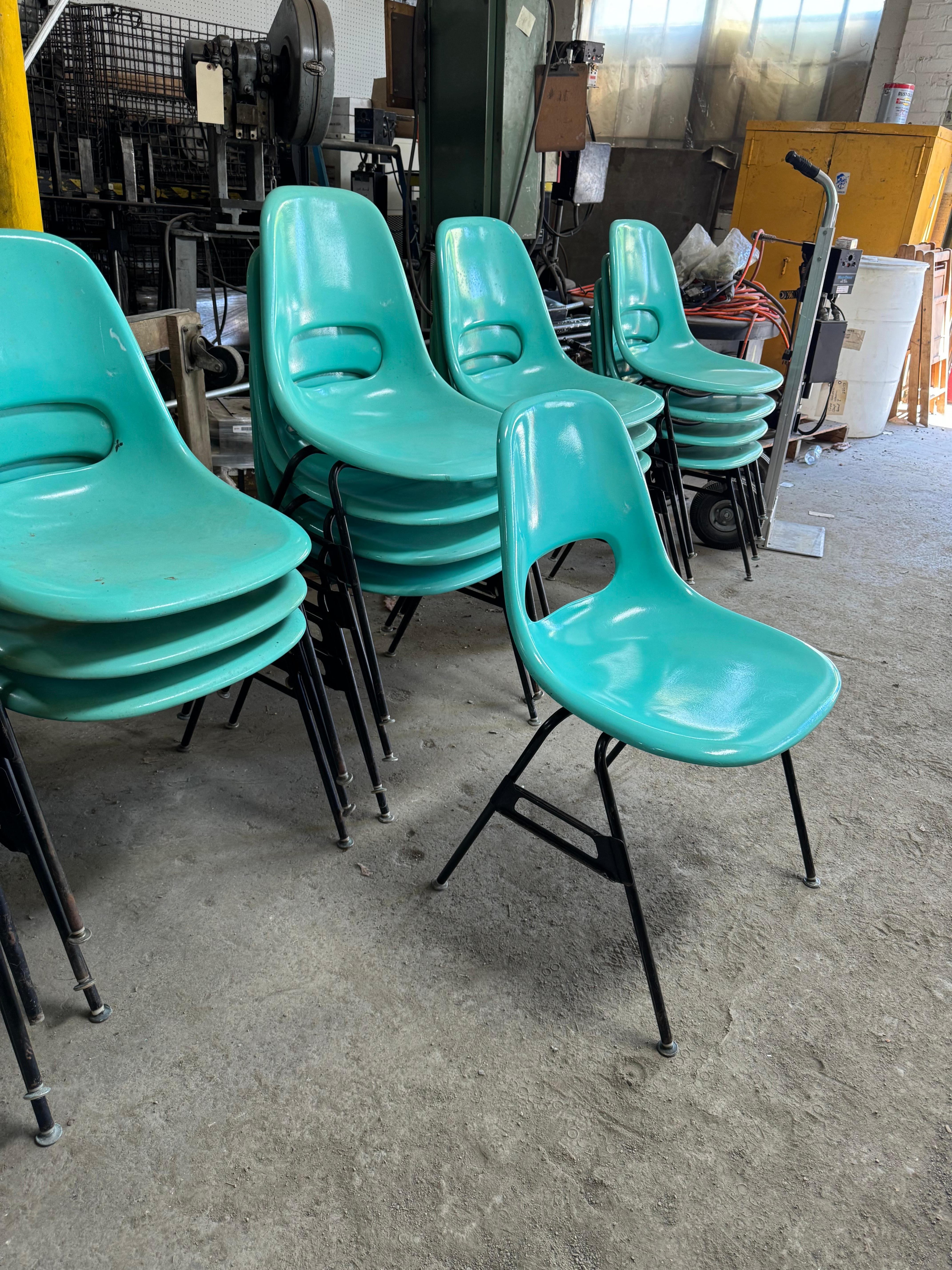 krueger metal products fiberglass chair