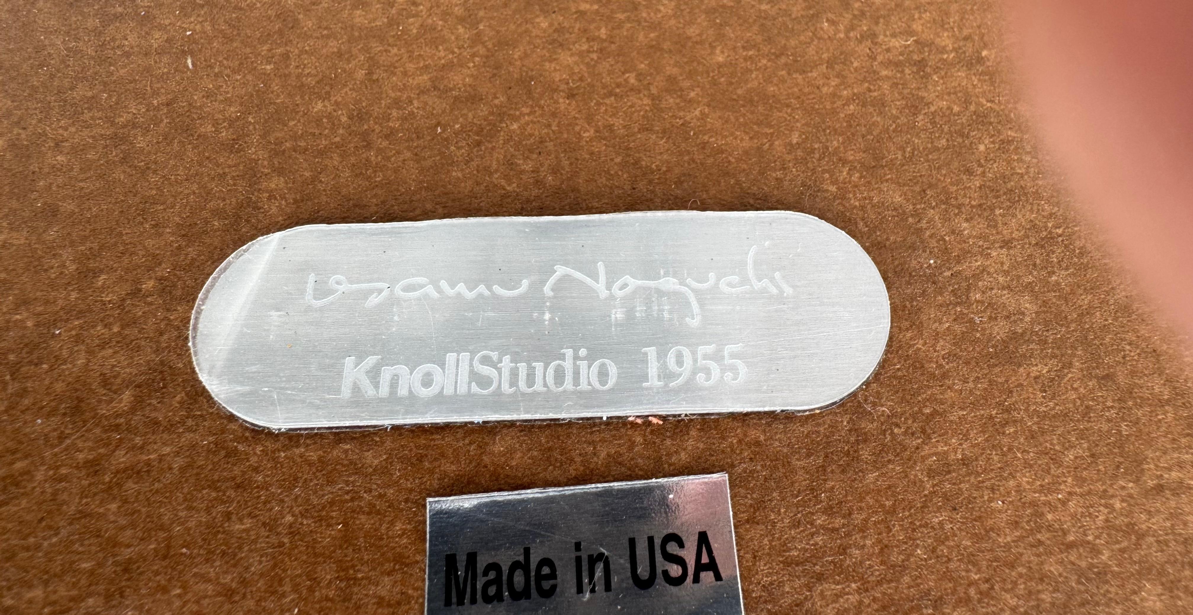 XXIe siècle et contemporain Table d'appoint classique et moderniste Isamu Noguchi 'Cyclone' pour Knoll en vente