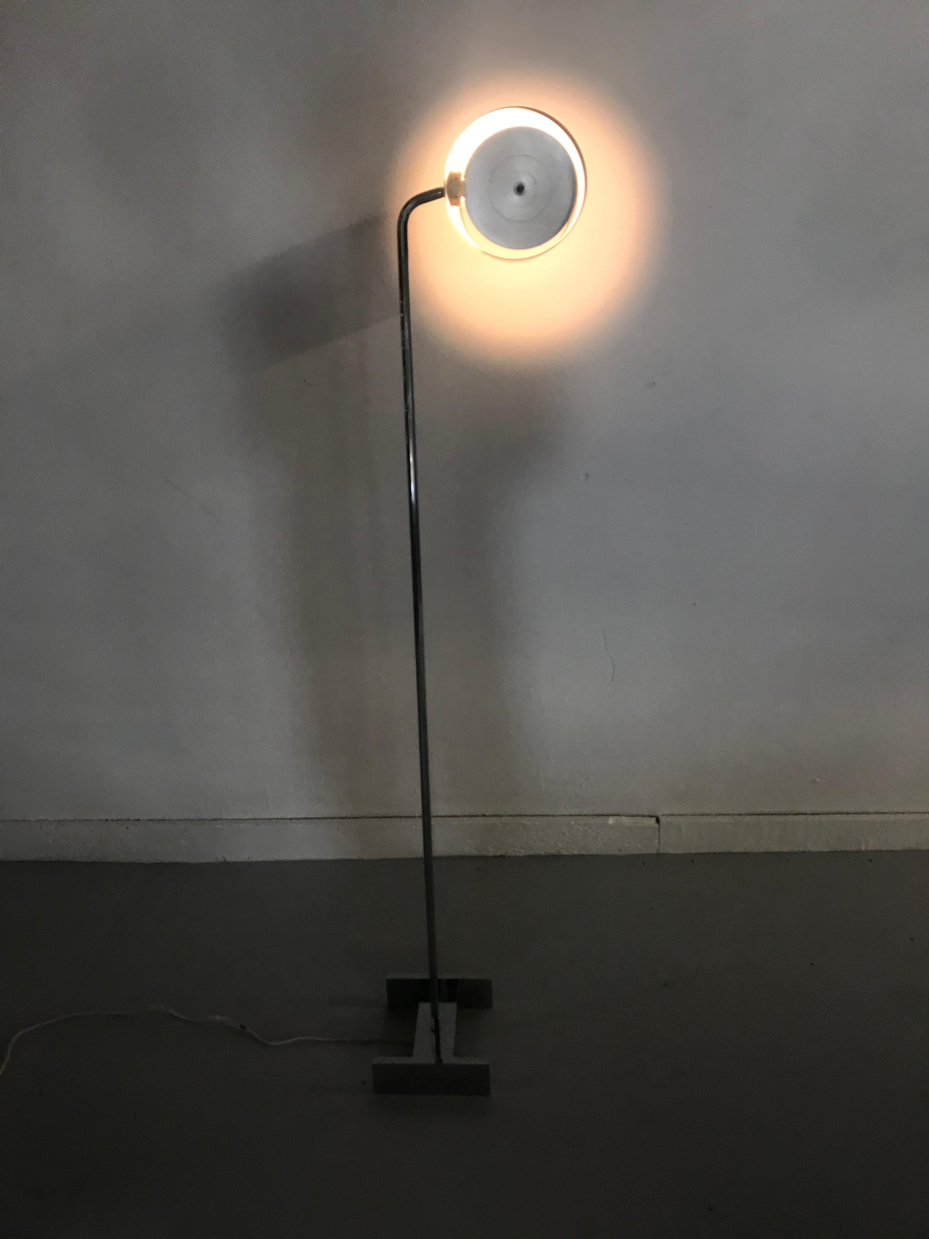 floor lamp with cylinder shade