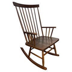 Classic Modernist / Shaker Schaukelstuhl aus Nussbaum von Mel Smilow