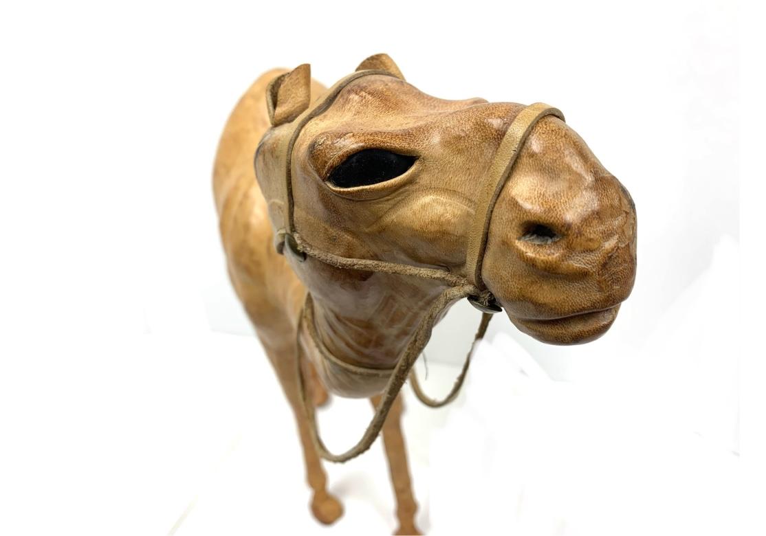 Cuir Classic Leather Camel en vente