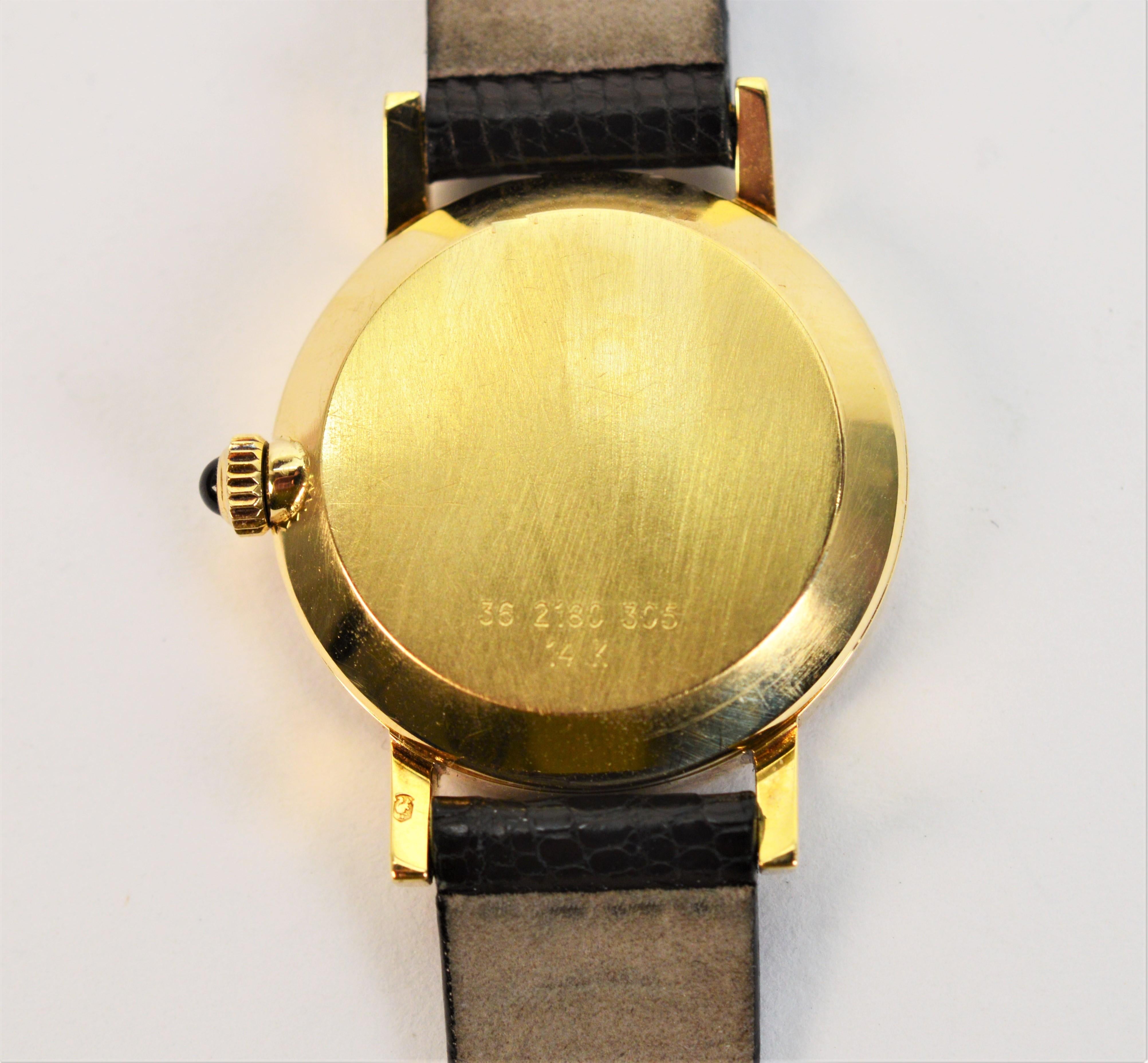 14k gold movado women's watch