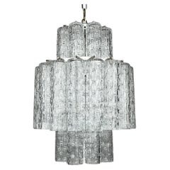 Classic Murano chandelier Tronchi by Venini, Italy 1960s